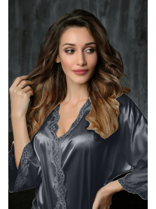 Кимоно Dimanche Lingerie Adore 9025 Графит