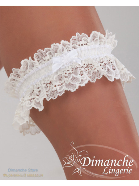 Подвязка Dimanche lingerie Amante 7161 Белый